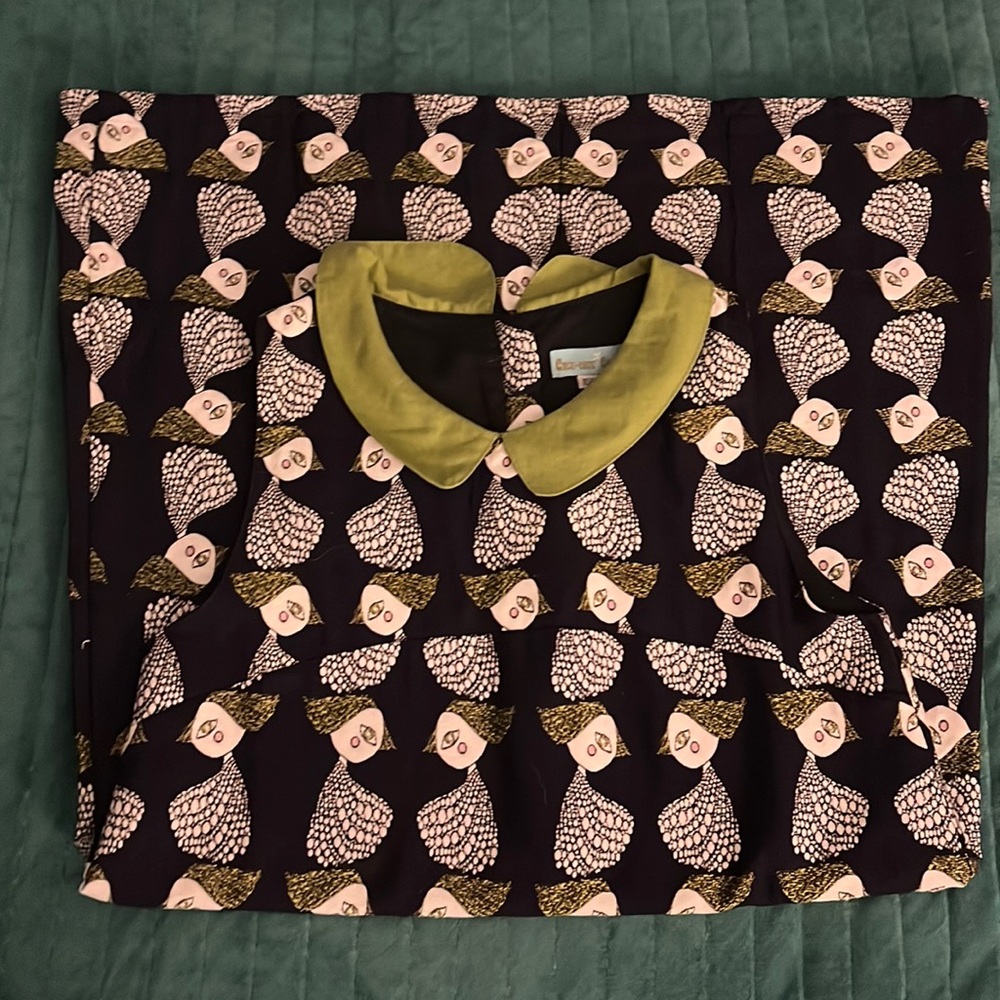 Super cool peacock dress